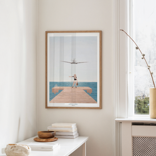 Hitch a flight poster