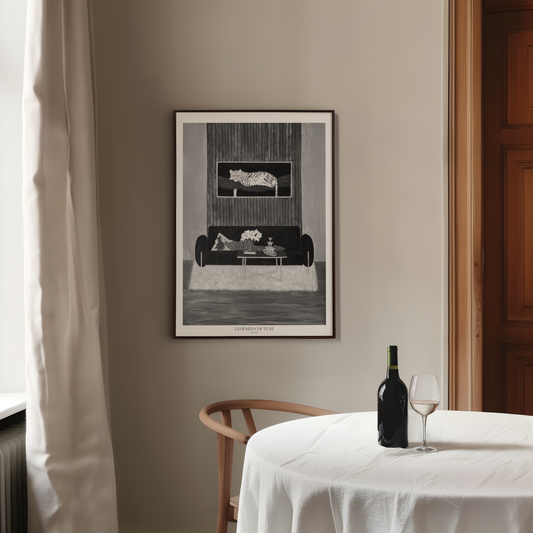 Leopard Couture - Black&White