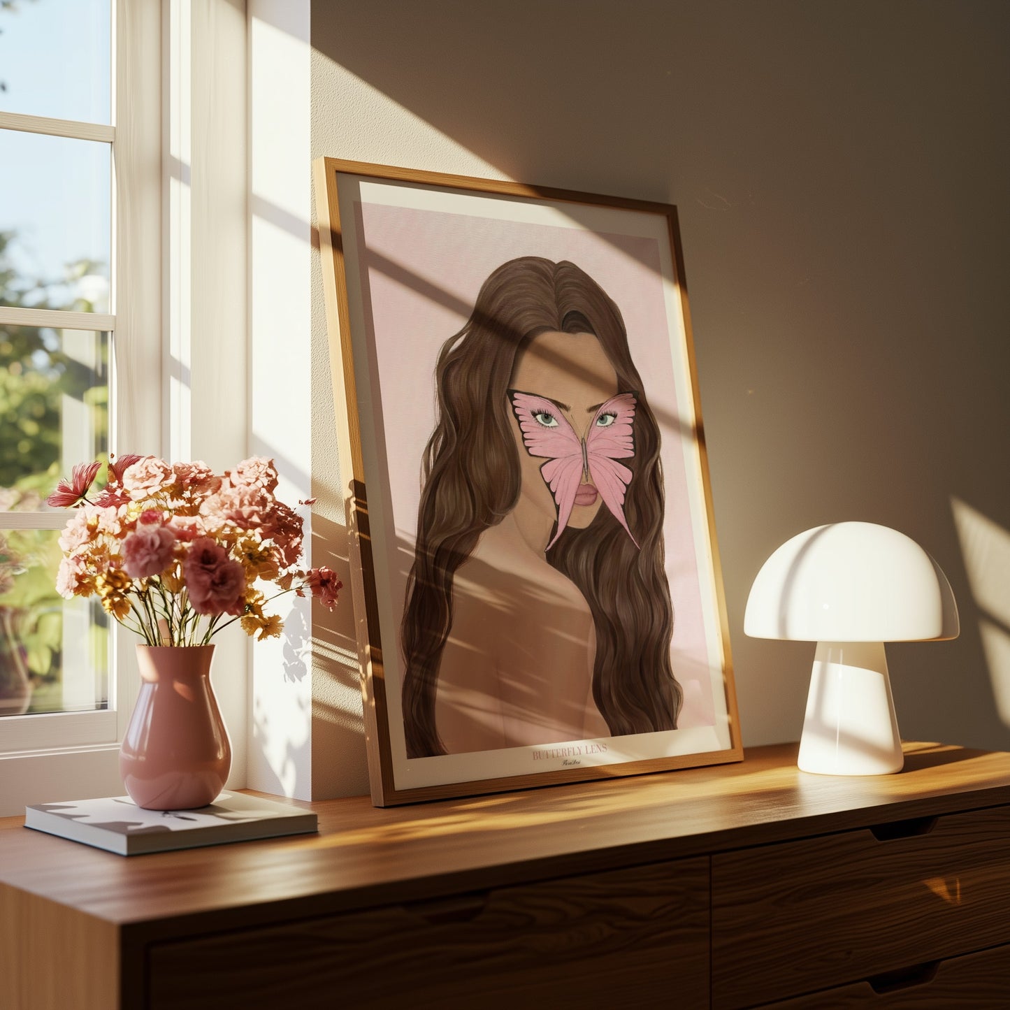 Butterfly lens poster