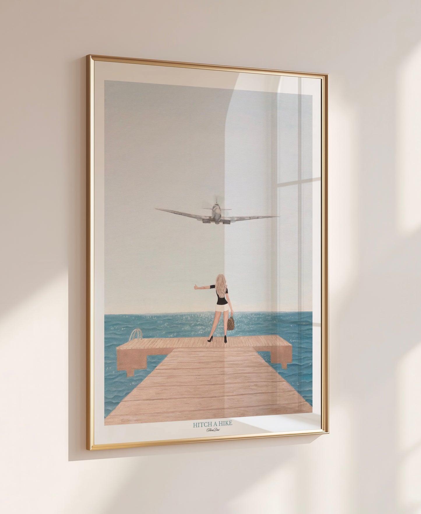 Hitch a flight poster
