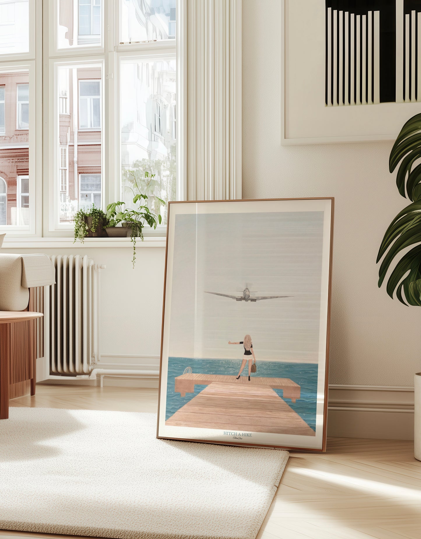 Hitch a flight poster