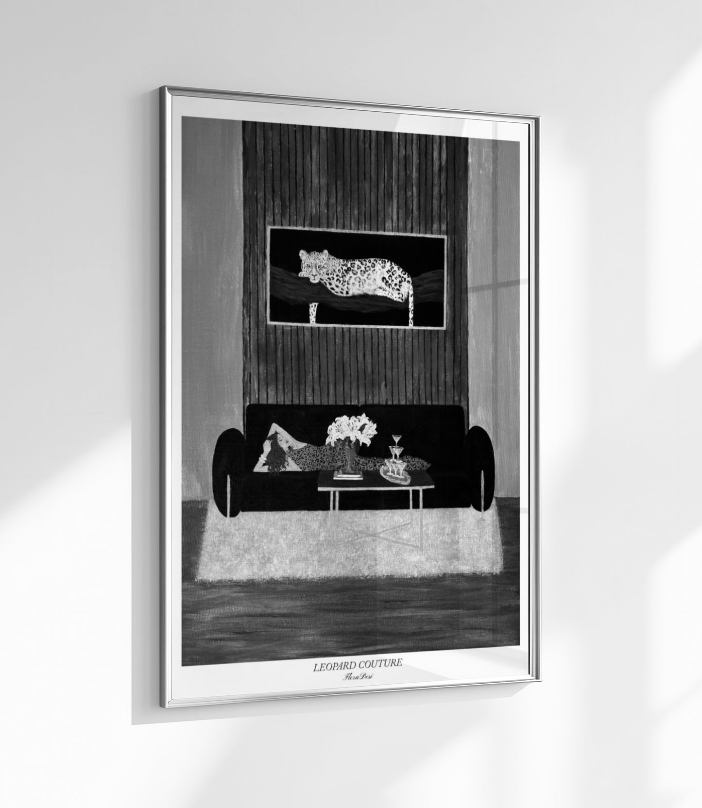 Leopard Couture - Black&White