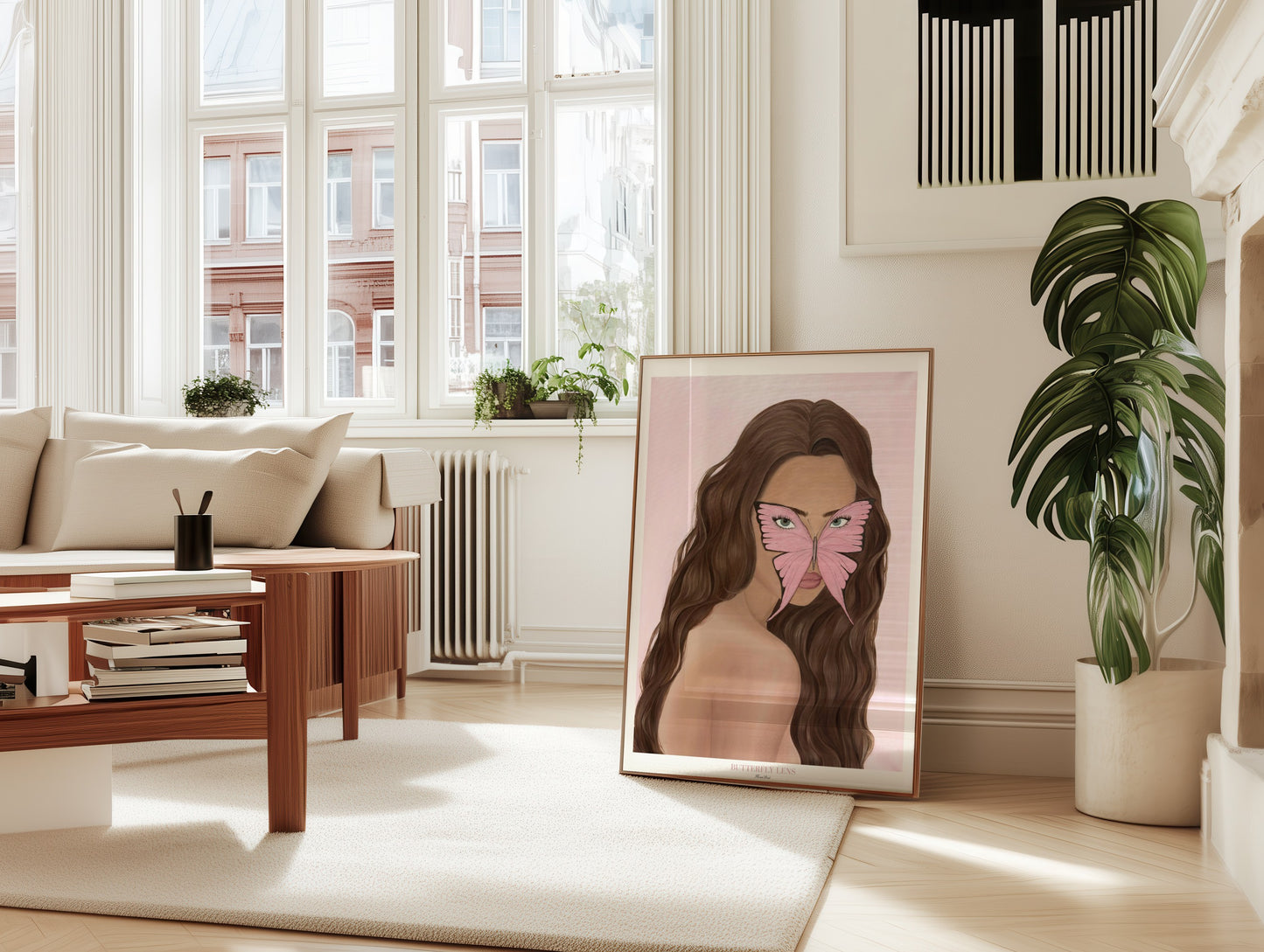 Butterfly lens poster